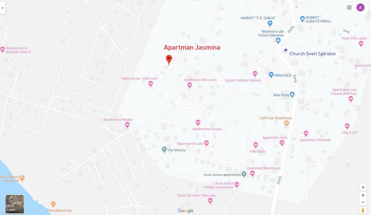 Apartman Jasmina Pula Luaran gambar